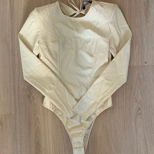 Zara open-back bodysuit